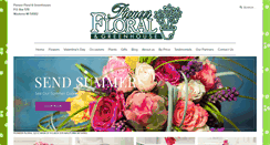 Desktop Screenshot of pioneerfloral.com