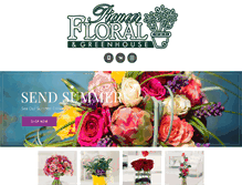Tablet Screenshot of pioneerfloral.com